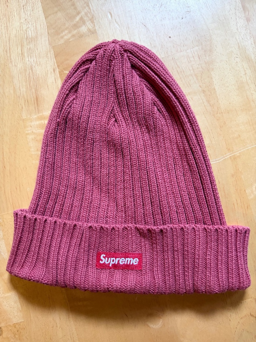 Supreme pink winter hat unisex